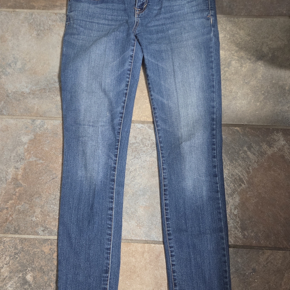 Classic Blue Aeroppstale Women's Jeans, 6 Long